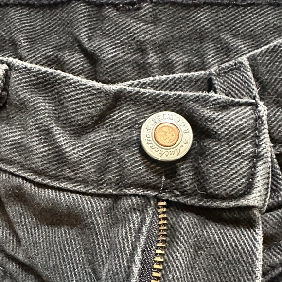 ROCKIES | Vintage Black Denim Barrel Jeans - Picture 6 of 16